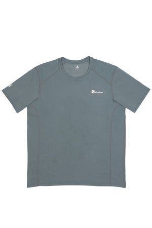 Krotan Genesis short sleeve grey athletic shirt for men