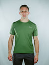 Krotan Genesis short sleeve green athletic shirt for men