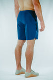 Krotan Mission M1 board short style blue athletic short for men