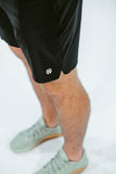 Krotan Mission M1 board short style black athletic short for men