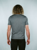 Krotan Regal short sleeve grey athletic fit tee shirt for men