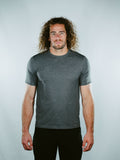 Krotan Regal short sleeve grey athletic fit tee shirt for men