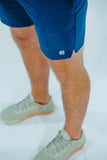 Krotan Switchback blue athletic fit athletic short for men